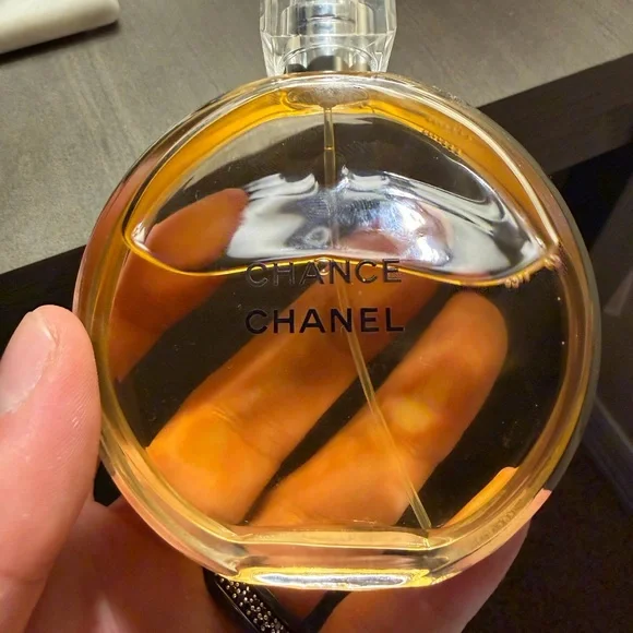 CHANEL Chance Perfume Bottle - Gold and Clear - Picture 2 of 5